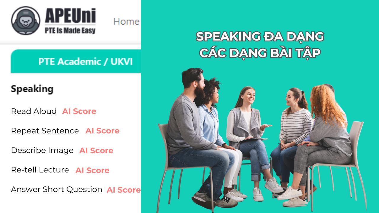 Bạn đã biết đến cách luyện PTE qua APEUNI chưa?